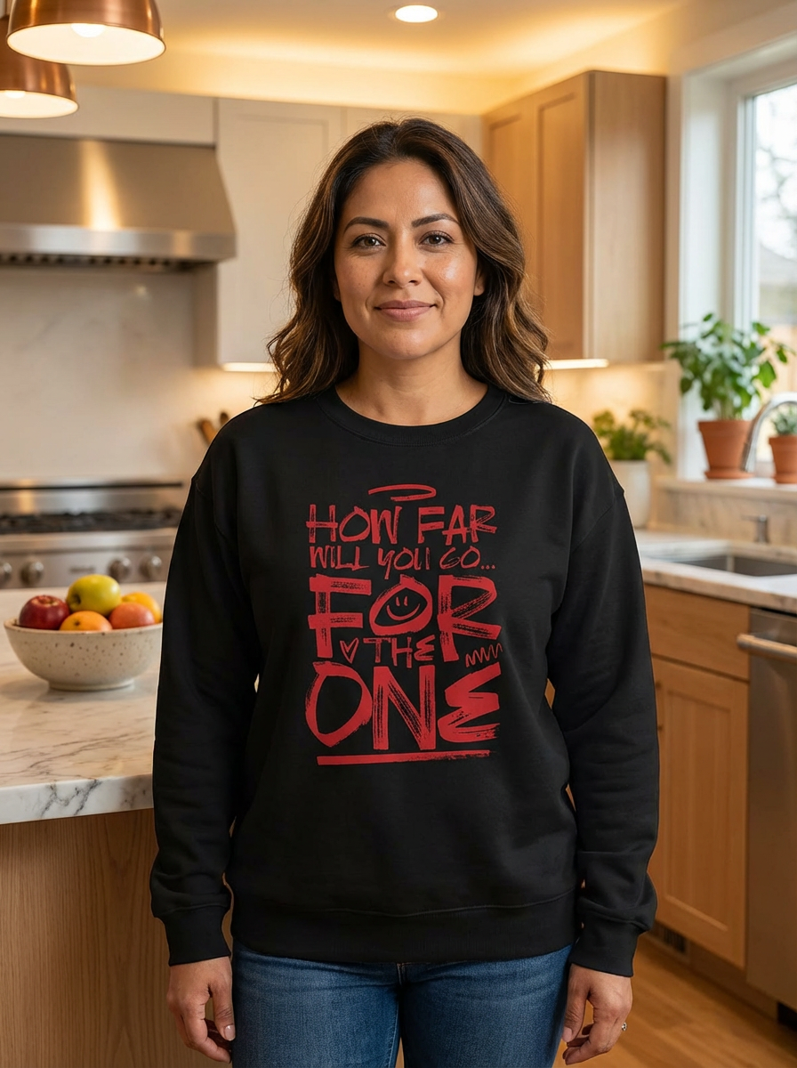 How Far Will You Go For The One... Unisex Premium Sweatshirt